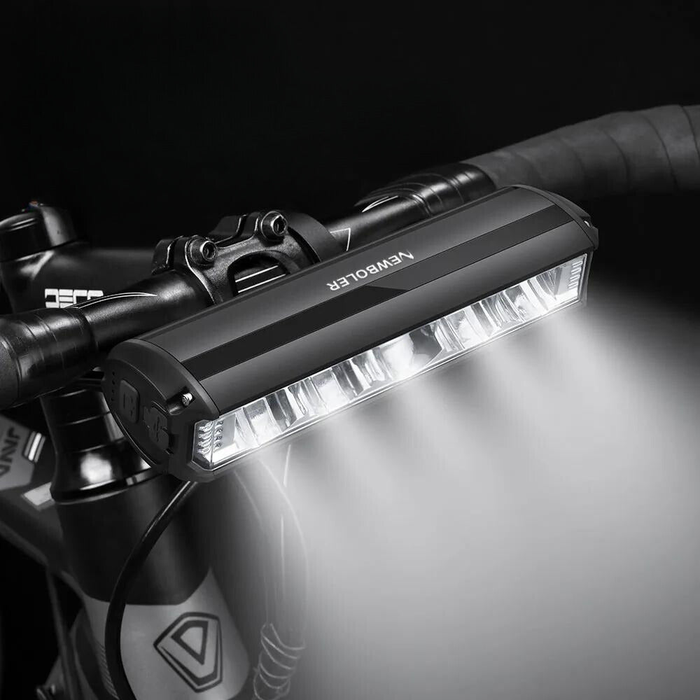 Farol Luz De Bike dianteira 3000/6000 Lúmens 4000/8000mah à prova d'água Carregamento USB MTB