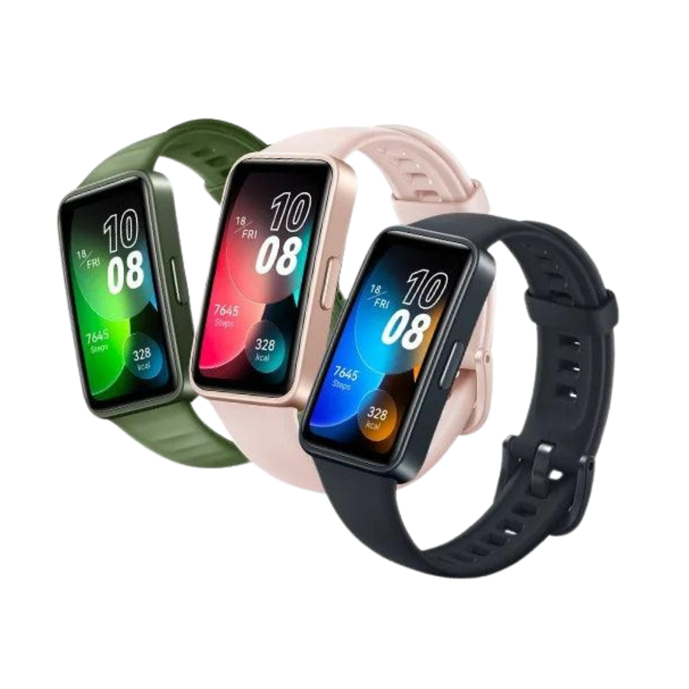 Relógio smartwatch HUAWEI Band 8 Smartband Design ultrafino Bateria de 14 dias Carregamento rápido, mede batimentos e pressão cardíaca, oxigenação sanguínea