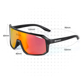 Óculos de sol ciclismo Scvcn uv400, Gênero, unissex - BELANGAR