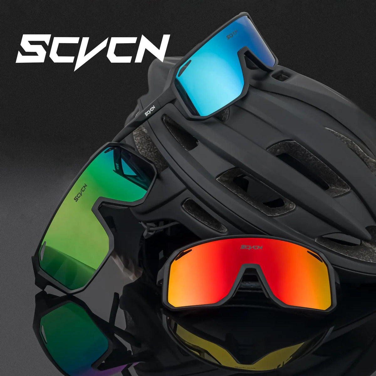 Óculos de sol ciclismo Scvcn uv400, Gênero, unissex - BELANGAR