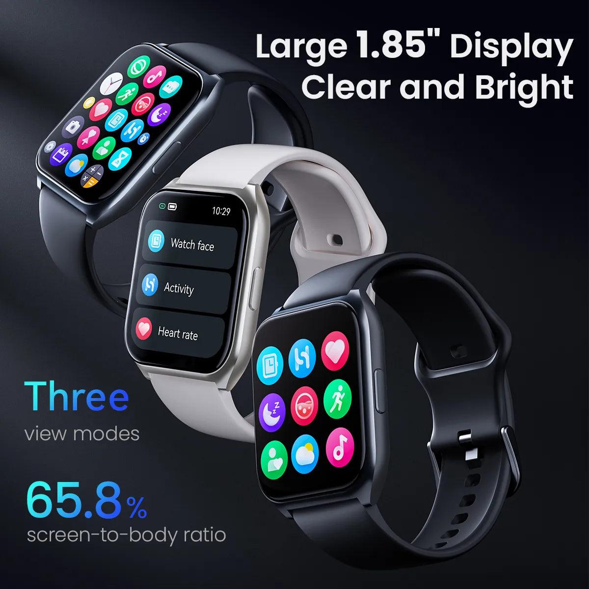 Relógio inteligente HAYLOU Watch 2 Pro (LS02 Pro) 1,85 ''HD Display SpO2 Monitor de frequência cardíaca 100 modos de treino Smartwatch para homens e mulheres - BELANGAR