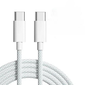 Cabo USB Tipo C para Tipo C, De Carregamento Rápido, Linha De Dados, para iPhone 15, Xiaomi Poco, 20V, 3A, 60W, nos tamanhos 0.3m - 1m - 1.5m - 2m