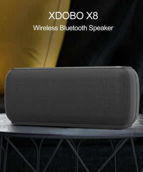 Caixa De Som Portátil Bluetooth, IPX5, XDOBO X8 60W, W Stereo Super W Subwoofer - BELANGAR