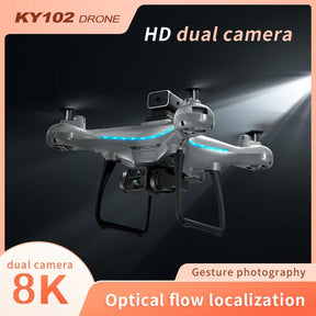 Drone Xiaomi mijia ky102 8k profissional, câmera dupla, fotografia aérea 360, evita obstáculos