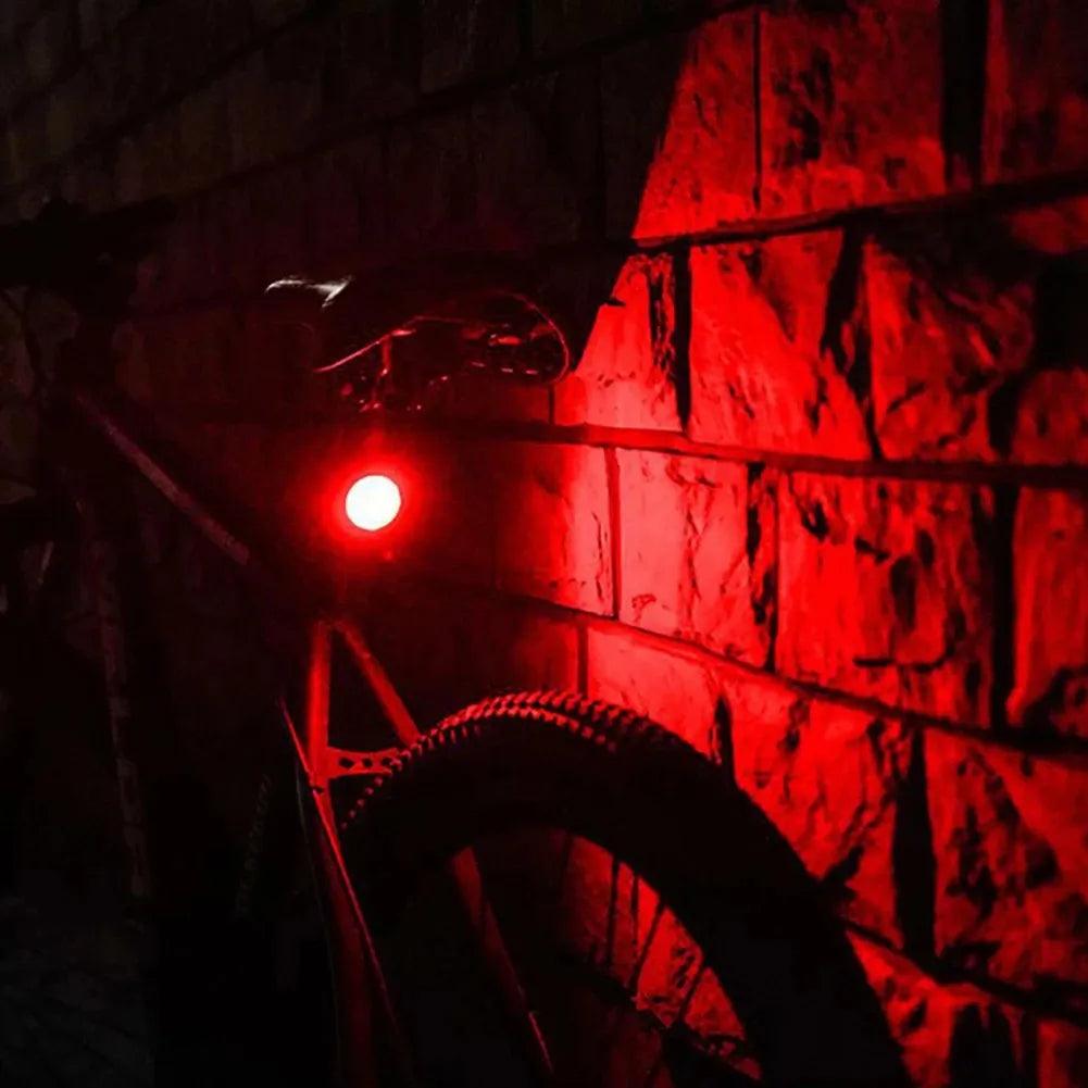 Lanterna Sinalizador para bicicleta à prova d'água, alimentada por bateria recarregável USB, LED TOPRIDER - BELANGAR