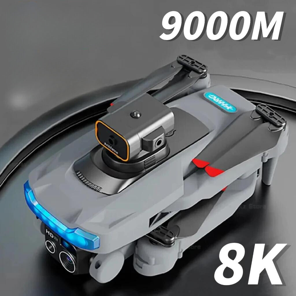 Drone 5g profissional Xiaomi mijia p15 8k gps câmera dupla evitar obstáculos posicionamento de fluxo óptico sem escova rc 9000m