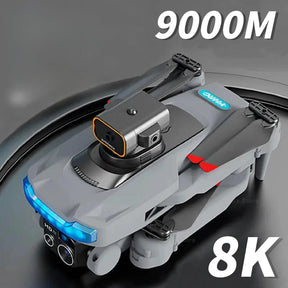 Drone 5g profissional Xiaomi mijia p15 8k gps câmera dupla evitar obstáculos posicionamento de fluxo óptico sem escova rc 9000m